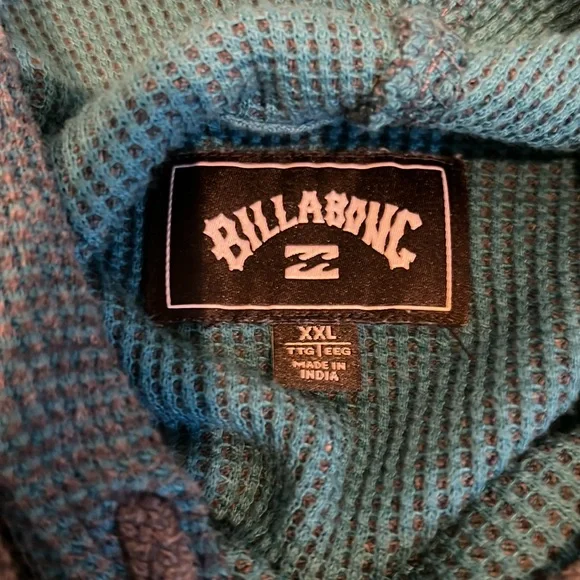 MENS BILLABONG HOODIE - Picture 3 of 4